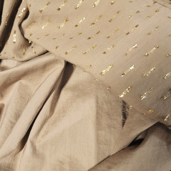 Express Cotton / Metallic Sundress XS New - Picture 7 of 7